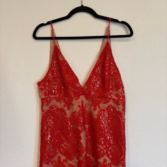 Free People Size 8 Night Shimmer Mini Dress NWT - Picture 4 of 8